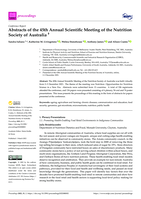 Aspiring Nutritionists’ Study: Exploring Student’s Pre-Professional Identity, Motivations and Expectations Relating to Careers in Nutrition