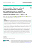 Implementation of a nurse-delivered, community-based liver screening and assessment program for people with metabolic dysfunction-associated steatotic liver disease (LOCATE-NAFLD trial)