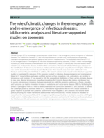 The role of climatic changes in the emergence and re-emergence of infectious diseases: bibliometric analysis and literature-supported studies on zoonoses