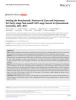 Setting the Benchmark: Patterns of Care and Outcomes for Early-stage Non-small Cell Lung Cancer in Queensland, Australia, 2011-2017