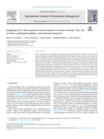 Designing AI to elicit positive word-of-mouth in service recovery: The role of stress, anthropomorphism, and personal resources