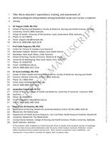 Nurse educators' expectations, training, and assessments of electrocardiogram interpretation among Australian acute care nurses: a national survey