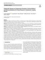 Putting the Squeeze on Compression Garments: Current Evidence and Recommendations for Future Research: A Systematic Scoping Review