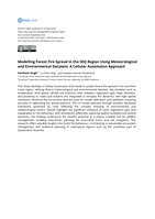 Modelling Forest Fire Spread in the SEQ Region Using Meteorological and Environmental Datasets: A Cellular Automaton Approach