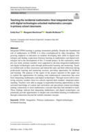 Teaching the incidental mathematics: How integrated tasks with digital technologies unlocked mathematics concepts in primary school classrooms