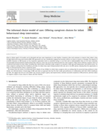 The Informed Choice Model of Care: Offering Caregivers Choices for Infant Behavioural Sleep Intervention