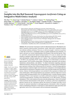 Insights into the Red Seaweed Asparagopsis taxiformis Using an Integrative Multi-Omics Analysis