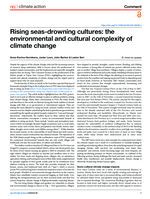 Rising seas-drowning cultures: the environmental and cultural complexity of climate change
