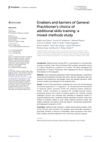 Enablers and barriers of General Practitioner’s choice of additional skills training: a mixed-methods study