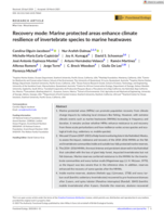 Recovery mode: Marine protected areas enhance climate resilience of invertebrate species to marine heatwaves