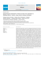 Spatiotemporal assessment of land use land cover dynamics in Mödling district, Austria, using remote sensing techniques