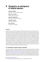 Students as Designers of Digital Games