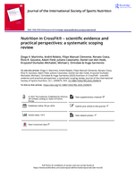 Nutrition in CrossFit® - scientific evidence and practical perspectives: a systematic scoping review