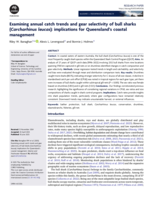 Examining annual catch trends and gear selectivity of bull sharks (Carcharhinus leucas): implications for Queensland’s coastal management