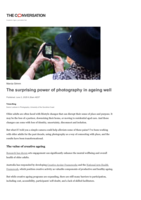 The surprising power of photography in ageing well