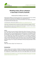 Modelling timber offcuts utilisation: a case study in Victoria, Australia