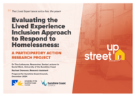 Evaluating the Lived Experience Inclusion Approach to Respond to Homelessness: A Participatory Action Research Project