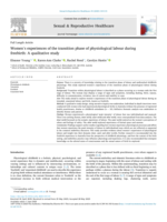 Women's experiences of the transition phase of physiological labour during freebirth: A qualitative study