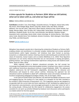 A time-capsule for Students as Partners 2034: What we left behind, what we’ve taken with us, and what we hope will be