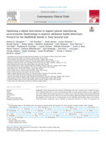 Optimising a digital intervention to support parents experiencing socio-economic disadvantage to improve adolescent health behaviours: Protocol for the Health4Life Parents & Teens factorial trial