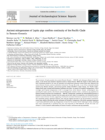 Ancient mitogenomes of Lapita pigs confirm continuity of the Pacific Clade in Remote Oceania