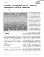 Microneedle Technologies for Food and Crop Health: Recent Advances and Future Perspectives
