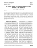 A Prisoners' Island: Teaching Australian Incarcerated Students in the Digital Age