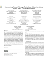 Empowering Animals Through Technology: Enhancing Animal Agency in the Sound Environment