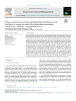 Techno-economic and environmental optimization of hydrogen-based hybrid energy systems for remote off-grid australian communities