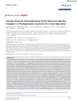 Islands Promote Diversification of the Silvereye Species Complex: A Phylogenomic Analysis of a Great Speciator