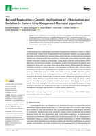 Beyond Boundaries—Genetic Implications of Urbanisation and Isolation in Eastern Grey Kangaroos (Macropus giganteus)
