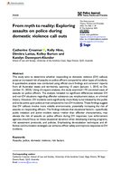From myth to reality: Exploring assaults on police during domestic violence call outs