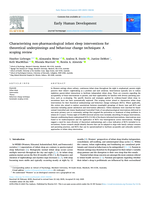 Characterising non-pharmacological infant sleep interventions for theoretical underpinnings and behaviour change techniques: A scoping review