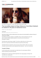 The incredible impact of Ozzy Osbourne, from Black Sabbath to Ozzfest to 30 years of retirement tours
