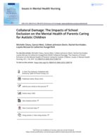 Collateral Damage: The Impacts of School Exclusion on the Mental Health of Parents Caring for Autistic Children