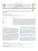 Do petrol prices affect inflation and inflation expectations? Evidence from New Zealand