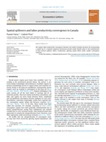 Spatial spillovers and labor productivity convergence in Canada