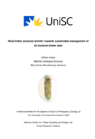 West Indian drywood termite: towards sustainable management of an invasive timber pest