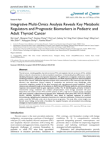 Integrative Multi-Omics Analysis Reveals Key Metabolic Regulators and Prognostic Biomarkers in Pediatric and Adult Thyroid Cancer