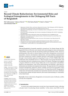 Beyond Climate Reductionism: Environmental Risks and Ecological Entanglements in the Chittagong Hill Tracts of Bangladesh
