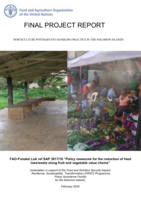 Horticulture Postharvest Handling Practice in the Solomon Islands: Final project report