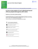 A crime script analysis of court-adjudicated sexual offenses perpetrated against older adults