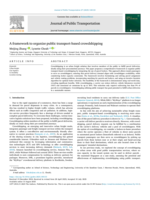 A framework to organize public transport-based crowdshipping