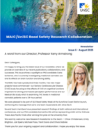 MAIC/UniSC Road Safety Research Collaboration Newsletter, Issue 6 / August 2025