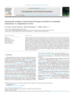 Assessing the usability of biomass-derived sheep wool fibers in sustainable construction: A comprehensive review
