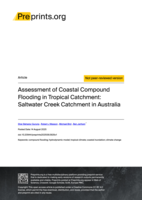 Assessment of Coastal Compound Flooding in Tropical Catchment: Saltwater Creek Catchment in Australia