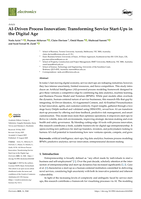 AI-Driven Process Innovation: Transforming Service Start-Ups in the Digital Age