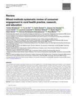 Mixed methods systematic review of consumer engagement in rural health practice, research, and education