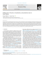 Drilling down: Oil prices, oil production, and production taxes in North Dakota
