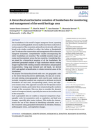 A hierarchical and inclusive zonation of Sundarbans for monitoring and management of the world heritage area